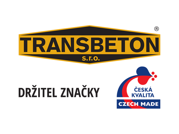 TRANSBETON s.r.o. držitelem značky CZECH MADE